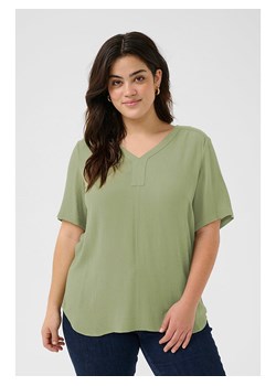 Kaffe Bluzka w kolorze oliwkowym ze sklepu Limango Polska w kategorii Bluzki damskie - zdjęcie 185530707