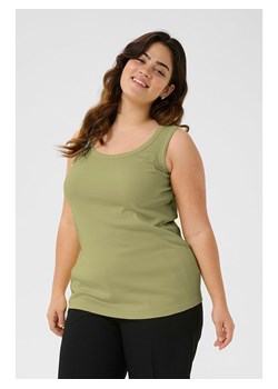 KAFFE curve Top w kolorze zielonym ze sklepu Limango Polska w kategorii Bluzki damskie - zdjęcie 185530727