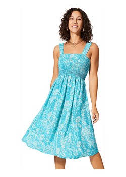 Aller Simplement Sukienka w kolorze turkusowo-białym ze sklepu Limango Polska w kategorii Sukienki - zdjęcie 185531109