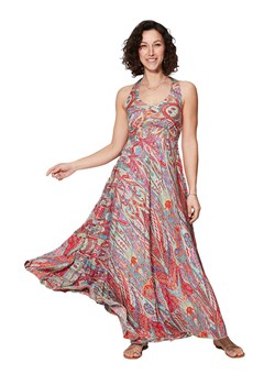 Ipanima Sukienka w kolorze zielono-czerwonym ze sklepu Limango Polska w kategorii Sukienki - zdjęcie 185531989