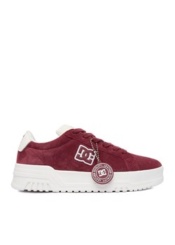 Sneakersy DC CEO-WP40-24302 Bordowy ze sklepu eobuwie.pl w kategorii Buty sportowe damskie - zdjęcie 185532238