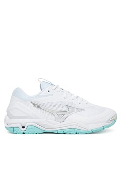 Buty halowe Mizuno Wave Stealth 6 X1GB2430 Biały ze sklepu eobuwie.pl w kategorii Buty sportowe damskie - zdjęcie 185532287