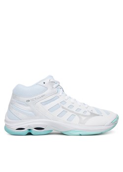 Buty halowe Mizuno Wave Voltage 2 Mid V1GC2465 Pomarańczowy ze sklepu eobuwie.pl w kategorii Buty sportowe damskie - zdjęcie 185532305