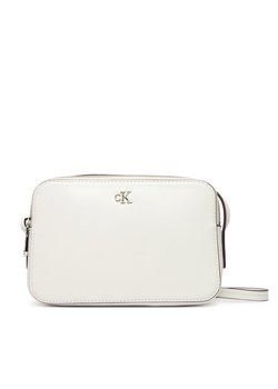 Torebka Calvin Klein Ck Camera Bag LV04F3173G Biały ze sklepu eobuwie.pl w kategorii Listonoszki - zdjęcie 185532349