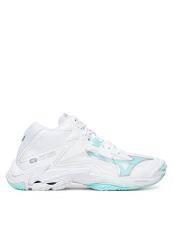 Buty halowe Mizuno Wave Lightning Z8 Mid V1GC2405 Biały ze sklepu eobuwie.pl w kategorii Buty sportowe damskie - zdjęcie 185532365