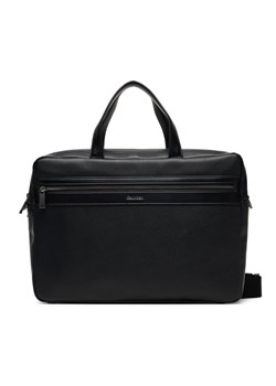 Torba na laptopa Calvin Klein Zip Commuter Bag LV04D3263G Czarny ze sklepu eobuwie.pl w kategorii Torby na laptopa - zdjęcie 185532368
