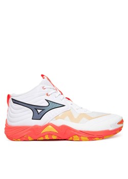 Mizuno Buty halowe Wave Momentum Elite Mid V1GA2517 Pomarańczowy ze sklepu MODIVO w kategorii Buty sportowe męskie - zdjęcie 185533196
