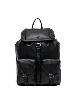 Calvin Klein Plecak Cargo Flap Backpack LV04D3127G Czarny ze sklepu MODIVO w kategorii Plecaki - zdjęcie 185533257