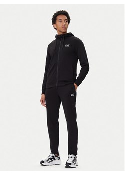 EA7 Emporio Armani Dres 8NPV62 PJVRZ UC001 Czarny Regular Fit ze sklepu MODIVO w kategorii Dresy męskie - zdjęcie 185533278
