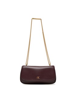 Calvin Klein Torebka Ck Convertible Chain Small Bag LV04F3172G Bordowy ze sklepu MODIVO w kategorii Kopertówki - zdjęcie 185533295