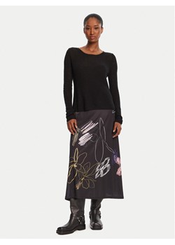 Desigual Sukienka codzienna Kala 25WWVK25 Czarny Slim Fit ze sklepu MODIVO w kategorii Sukienki - zdjęcie 185533307
