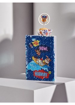 Sinsay - Zeszyt z cekinową okładką PAW Patrol - niebieski - id: 082DY-55X - marki Sinsay - 185535998 Sinsay - Zeszyt z cekinową okładką PAW Patrol - niebieski ze sklepu Sinsay w kategorii Zabawki - zdjęcie 185535998