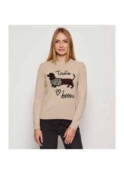 Weekend MaxMara Wełniany sweter NITRA | Regular Fit ze sklepu Gomez Fashion Store w kategorii Swetry damskie - zdjęcie 185537965