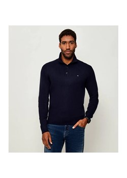 Tommy Hilfiger Sweter PIMA | z dodatkiem kaszmiru ze sklepu Gomez Fashion Store w kategorii Swetry męskie - zdjęcie 185538079