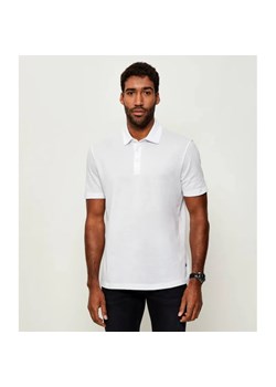 BOSS BLACK Polo Parris 37_DB | BECKHAM X BOSS | Regular Fit | z dodatkiem jedwabiu ze sklepu Gomez Fashion Store w kategorii T-shirty męskie - zdjęcie 185538087