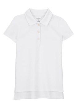 OshKosh Koszulka polo w kolorze białym ze sklepu Limango Polska w kategorii Bluzki dziewczęce - zdjęcie 185539778