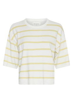 MOSS COPENHAGEN Koszulka w kolorze żółto-białym ze sklepu Limango Polska w kategorii Bluzki damskie - zdjęcie 185539799