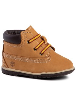 Trapery Timberland Crib Bootie TB0328672311 Brązowy ze sklepu eobuwie.pl w kategorii Buciki niemowlęce - zdjęcie 185540795