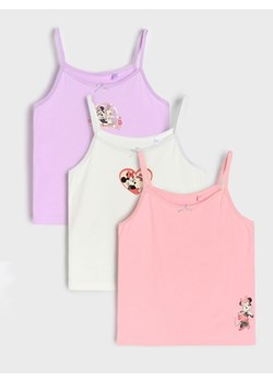 Sinsay - Podkoszulki 3 pack Minnie Mouse - wielobarwny ze sklepu Sinsay w kategorii Podkoszulki dziecięce - zdjęcie 185542567