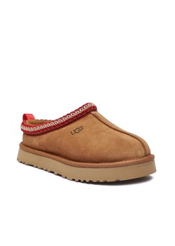 UGG Skórzane obuwie domowe TAZZ | z dodatkiem wełny - id: UG245K000004008 - marki UGG - 185542686 UGG Skórzane obuwie domowe TAZZ | z dodatkiem wełny ze sklepu Gomez Fashion Store w kategorii Kapcie dziecięce - zdjęcie 185542686