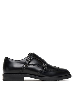 Tommy Hilfiger Półbuty Hilfiger Vogue FM0FM05767 Czarny ze sklepu MODIVO w kategorii Buty eleganckie męskie - zdjęcie 185543369