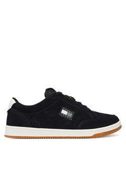 Sneakersy Tommy Jeans Tjm Cupsole Long Lace Skate EM0EM01602 Czarny ze sklepu eobuwie.pl w kategorii Buty sportowe męskie - zdjęcie 185544156