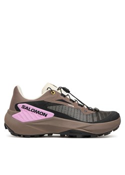 Buty do biegania Salomon Genesis L47881000 Brązowy ze sklepu eobuwie.pl w kategorii Buty sportowe damskie - zdjęcie 185544159