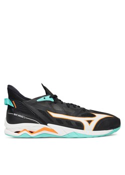 Buty halowe Mizuno Wave Phantom 4 X1GA2350 Czarny ze sklepu eobuwie.pl w kategorii Buty sportowe męskie - zdjęcie 185544177