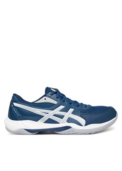 Buty halowe Asics Gel-Rocket 12 1071A116 Niebieski ze sklepu eobuwie.pl w kategorii Buty sportowe dziecięce - zdjęcie 185544215