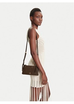 PINKO Torebka Double Mini Al 25-26 PLTT 105359 A0QO Brązowy ze sklepu MODIVO w kategorii Torebki damskie - zdjęcie 185545395