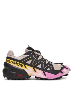 Salomon Buty do biegania Speedcross 6 L47980800 Beżowy ze sklepu MODIVO w kategorii Buty sportowe damskie - zdjęcie 185545425