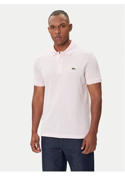Lacoste Polo PH4012 Różowy Slim Fit ze sklepu MODIVO w kategorii T-shirty męskie - zdjęcie 185545427
