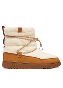 Śniegowce Puma Snowbae Suede Wns 402175 02 Écru ze sklepu eobuwie.pl w kategorii Śniegowce damskie - zdjęcie 185547358