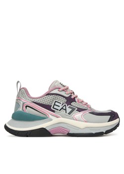 EA7 Emporio Armani Sneakersy X8X249 XK446 MZ223 Fioletowy ze sklepu MODIVO w kategorii Buty sportowe damskie - zdjęcie 185548195