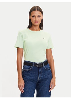 Tommy Hilfiger T-Shirt New Cody WW0WW40587 Zielony Slim Fit ze sklepu MODIVO w kategorii Bluzki damskie - zdjęcie 185548217