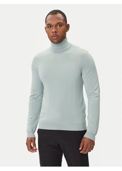 HUGO Sweter San Thomas-M 50474174 Zielony Regular Fit ze sklepu MODIVO w kategorii Swetry męskie - zdjęcie 185548227