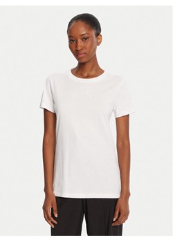 Armani Exchange T-Shirt XW001366 AF10356 U0002 Biały Regular Fit ze sklepu MODIVO w kategorii Bluzki damskie - zdjęcie 185548269