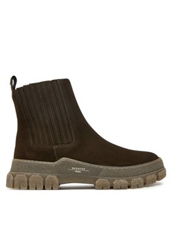 Weekend Max Mara Sztyblety 2525796035600 Brązowy ze sklepu MODIVO w kategorii Botki - zdjęcie 185548289