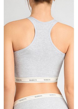 Marilyn bawełniany tank-top szary Denise, Kolor szary, Rozmiar S/M, Marilyn ze sklepu Primodo w kategorii Biustonosze - zdjęcie 185549205