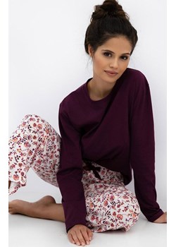 Sensis długa piżama damska Heidi, Kolor burgund, Rozmiar XL, SENSIS - id: 214126 - marki Sensis - 185549256 Sensis długa piżama damska Heidi, Kolor burgund, Rozmiar XL, SENSIS ze sklepu Primodo w kategorii Piżamy damskie - zdjęcie 185549256