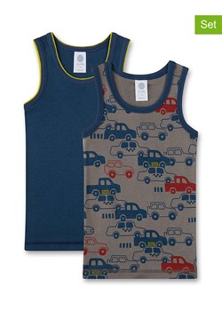 Sanetta Podkoszulki (2 szt.) w kolorze antracytowo-granatowym ze sklepu Limango Polska w kategorii Podkoszulki dziecięce - zdjęcie 185550457