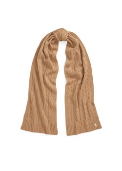 Szalik Polo Ralph Lauren 455956296003 Beżowy ze sklepu eobuwie.pl w kategorii Szaliki i chusty damskie - zdjęcie 185550486