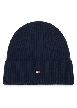 Czapka Tommy Hilfiger Flag AM0AM13586 Granatowy ze sklepu eobuwie.pl w kategorii Czapki zimowe męskie - zdjęcie 185550487
