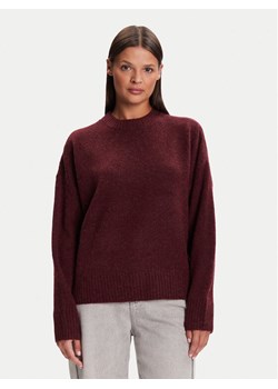 Vero Moda Sweter Boom 10320463 Bordowy Loose Fit ze sklepu MODIVO w kategorii Swetry damskie - zdjęcie 185550668