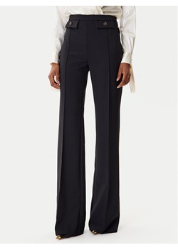 Elisabetta Franchi Spodnie materiałowe PA-121-56E2-V380 Czarny Regular Fit ze sklepu MODIVO w kategorii Spodnie damskie - zdjęcie 185550675
