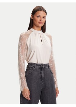Vero Moda Bluzka Milla 10334620 Beżowy Loose Fit ze sklepu MODIVO w kategorii Bluzki damskie - zdjęcie 185550678