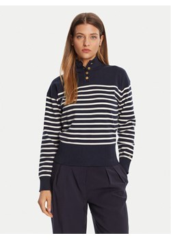 Tommy Hilfiger Sweter WW0WW47467 Granatowy Regular Fit ze sklepu MODIVO w kategorii Swetry damskie - zdjęcie 185550788