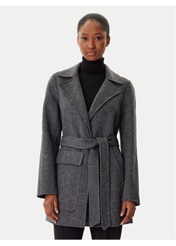 Armani Exchange Płaszcz wełniany XW000692 AF16201 M8049 Szary Regular Fit ze sklepu MODIVO w kategorii Płaszcze damskie - zdjęcie 185550817