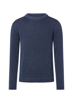 Jack & Jones Sweter - JJEdover Mężczyźni granatowy marmurkowy ze sklepu vangraaf w kategorii Swetry męskie - zdjęcie 185551798