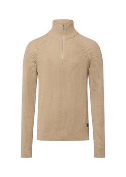 Jack & Jones Męski sweter z dzianiny Mężczyźni Sztuczne włókno melanżowy jednolity ze sklepu vangraaf w kategorii Swetry męskie - zdjęcie 185551808